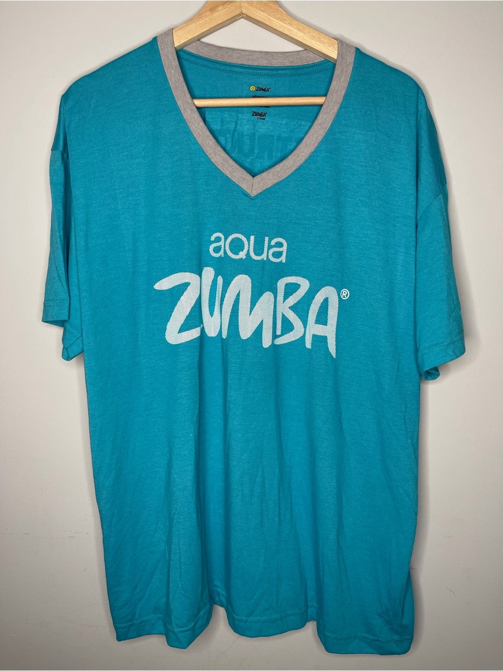 Women’s Aqua Zumba fitness instructor t shirt size X-Large XL